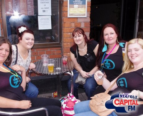 Take That Fans in Cardiff