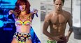 Rihanna and Aston from JLS