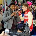 Justin Bieber and Usher