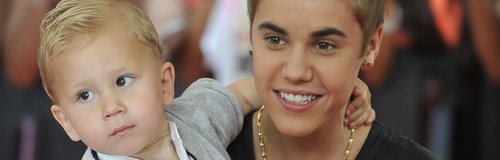 Justin Bieber and younger brother