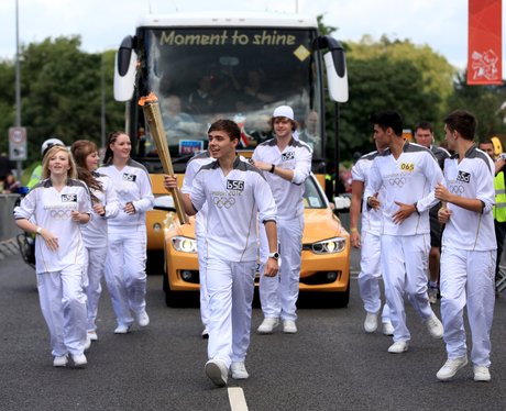Olympic torch relay freebies