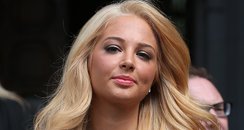 Tulisa at the Royal Courts of Justice 