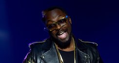 Cheryl Cole and Will.i.am At The Jingle Bell Ball