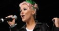 Amelia Lily performs during the St. Patricks Day 