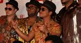 Bruno Mars and his band