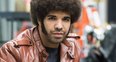 Drake while filming Anchorman