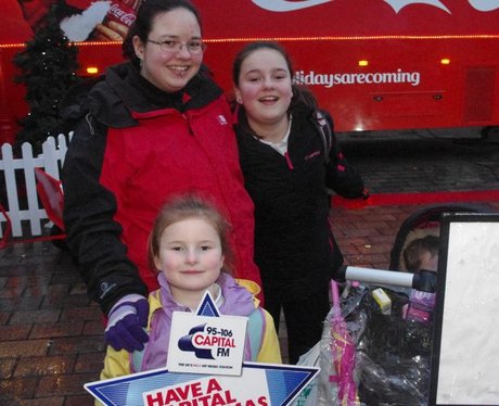 The Coca Cola Truck comes to Portsmouth