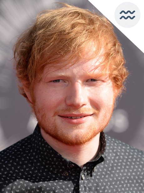 Ed Sheeran - 17th February| Celebrity Birthdays This Month: Aquarius