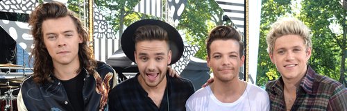  Harry Styles, Liam Payne, Louis Tomlinson and Nia