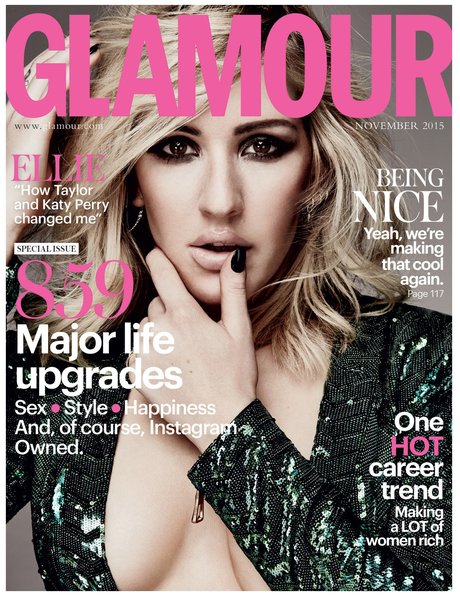 Ellie Goulding Glamour Magazine 2015