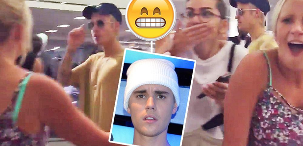 Justin Bieber Rejects Hug Asset